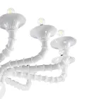 Candelabro de vidrio soplado veneciano hecho a mano de estilo clásico - Tocador Viadurini