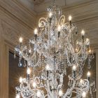 Araña clásica 36 luces en vidrio veneciano Made in Italy - Florentino Viadurini