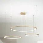 Lámpara de araña con 2 o 3 luces LED Roronde horizontales en metal pintado - Morera Viadurini