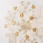 Lámpara colgante de cristal para realzar la luminosidad de los espacios interiores – Orchidea Viadurini