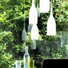 Araña de diseño con 6 pantallas de lámparas Grilli Mathusalem hecha en Italia Viadurini