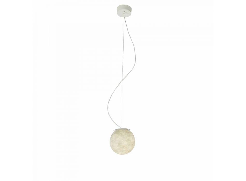 Araña de diseño moderno In-es.artdesign White moon in nebulite