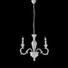 Lámpara de araña de madera fabricada en Italia para decoración de interiores - Florencia Viadurini