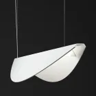 Lámpara de araña de aluminio reciclable en varios colores - Mila Viadurini