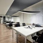 Lámpara de araña de aluminio reciclable en varios colores - Mila Viadurini