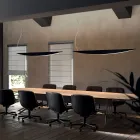 Lámpara de araña de aluminio reciclable en varios colores - Mila Viadurini