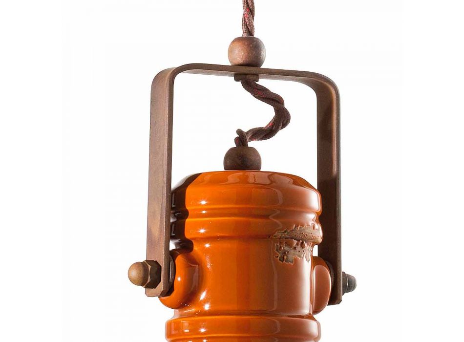 diseño de la lámpara de cerámica de época hechos Cameron Ferroluce Viadurini
