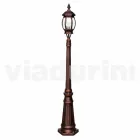 Lámpara de exterior con una luz de aluminio hecha en Italia, Anika. Viadurini