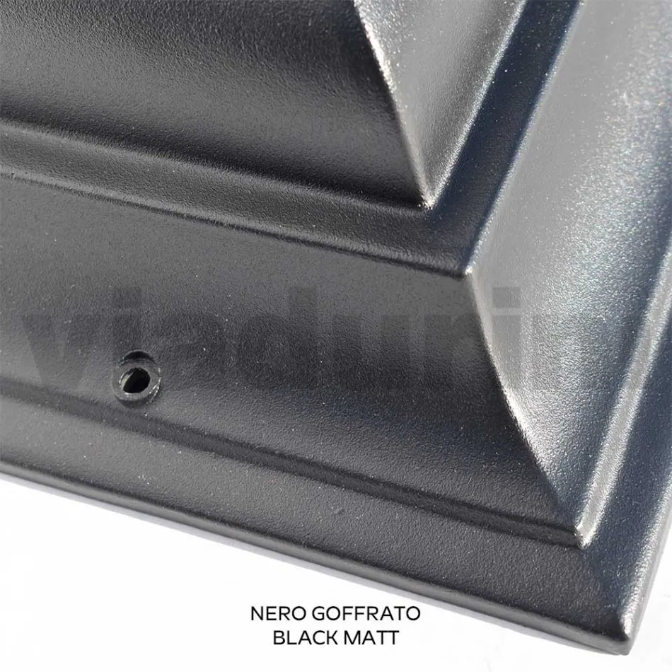 Lámpara de exterior de 296 cm de altura en vidrio y aluminio fundido a presión - Alchemist Viadurini