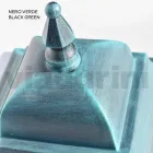 Lámpara de exterior de 85 cm de altura en vidrio y aluminio inyectado - Alchemist Viadurini