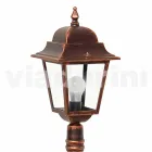 Lámpara de exterior baja en aluminio fabricada en Italia, Aquilina. Viadurini