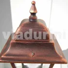 Lámpara de exterior baja en aluminio fabricada en Italia, Aquilina. Viadurini