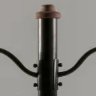 Farola de exterior en Aluminio y Galestro Made in Italy - Toscot Spoleto Viadurini