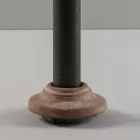 Farola de exterior en Aluminio y Galestro Made in Italy - Toscot Spoleto Viadurini