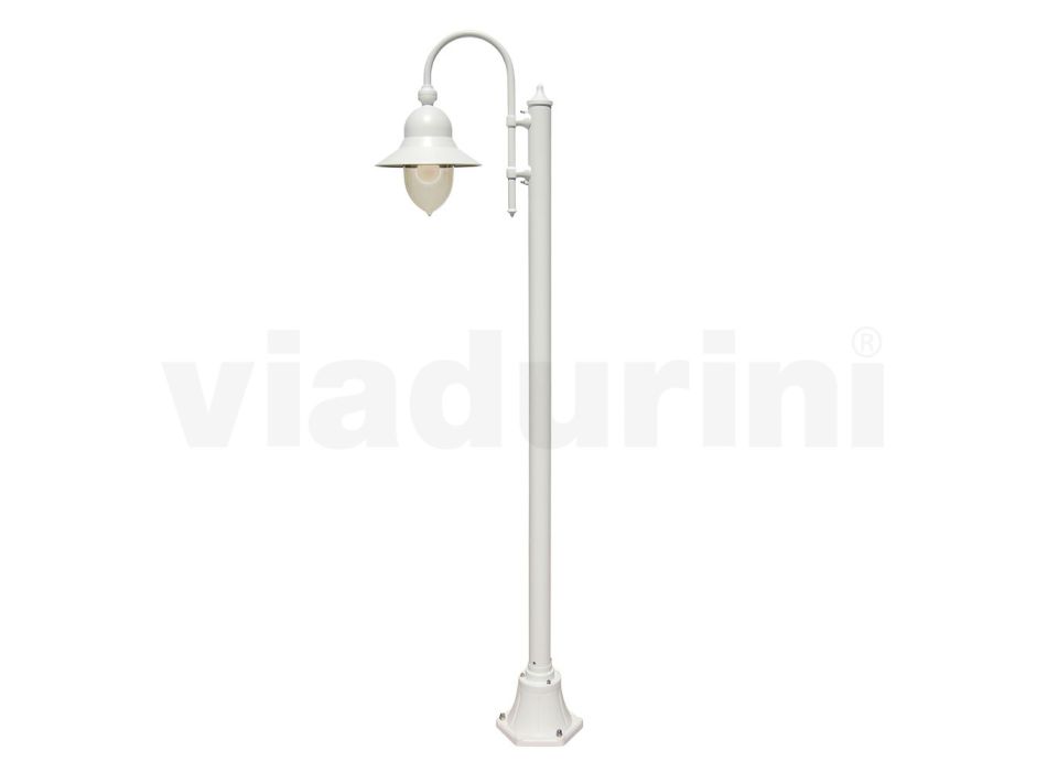 Lámpara de exterior de estilo vintage en aluminio Made in Italy - Cassandra Viadurini