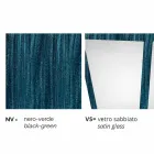 Kristel, lámpara de aluminio de tres luces para jardín fabricada en Italia. Viadurini