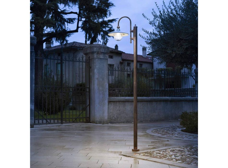 Lámpara de jardín de aluminio con diseño de 1 o 2 o 3 luces - Campobasso Viadurini