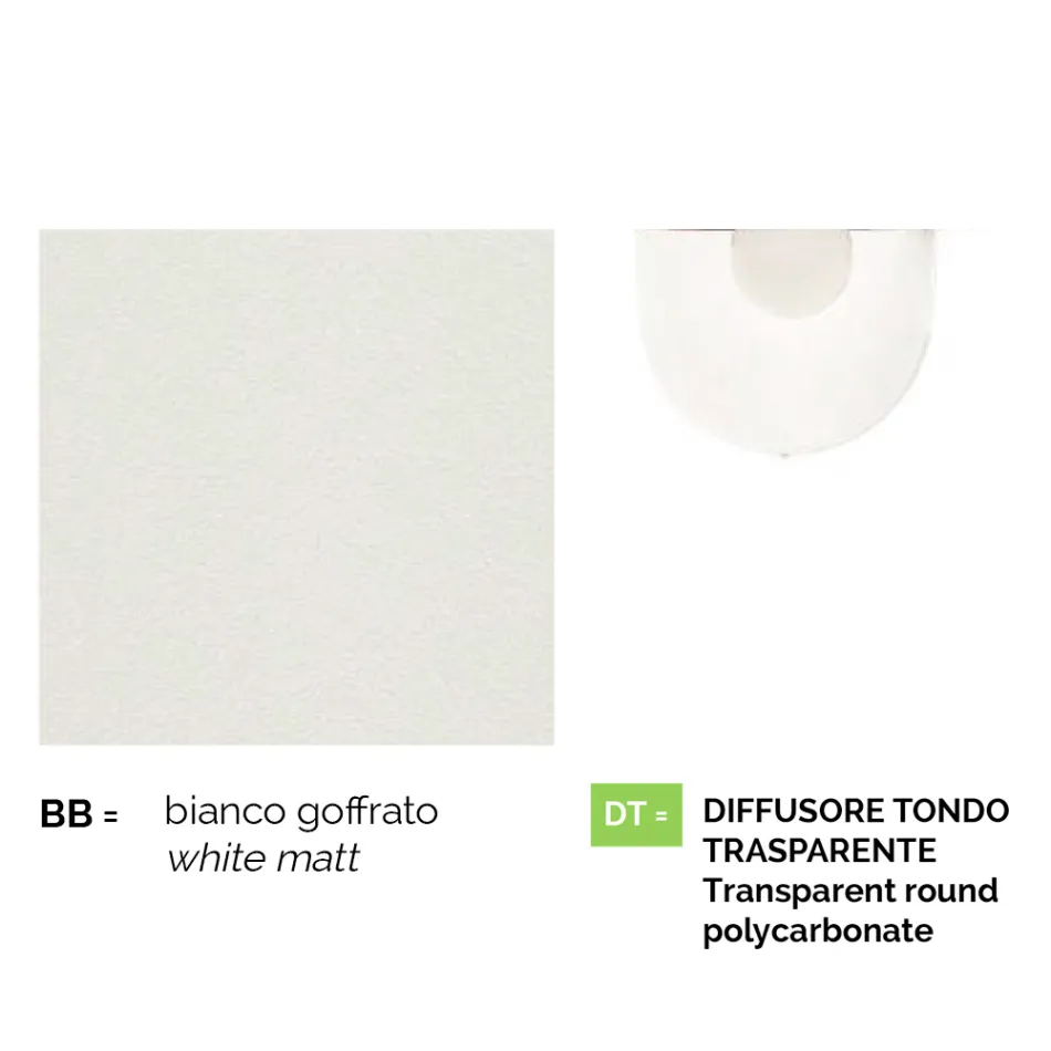 Lámpara de jardín de aluminio blanco de 1 luz producida en Italia, Anusca Viadurini