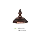 Lámpara de estilo vintage en aluminio fundido a presión Made in Italy - Leona Viadurini