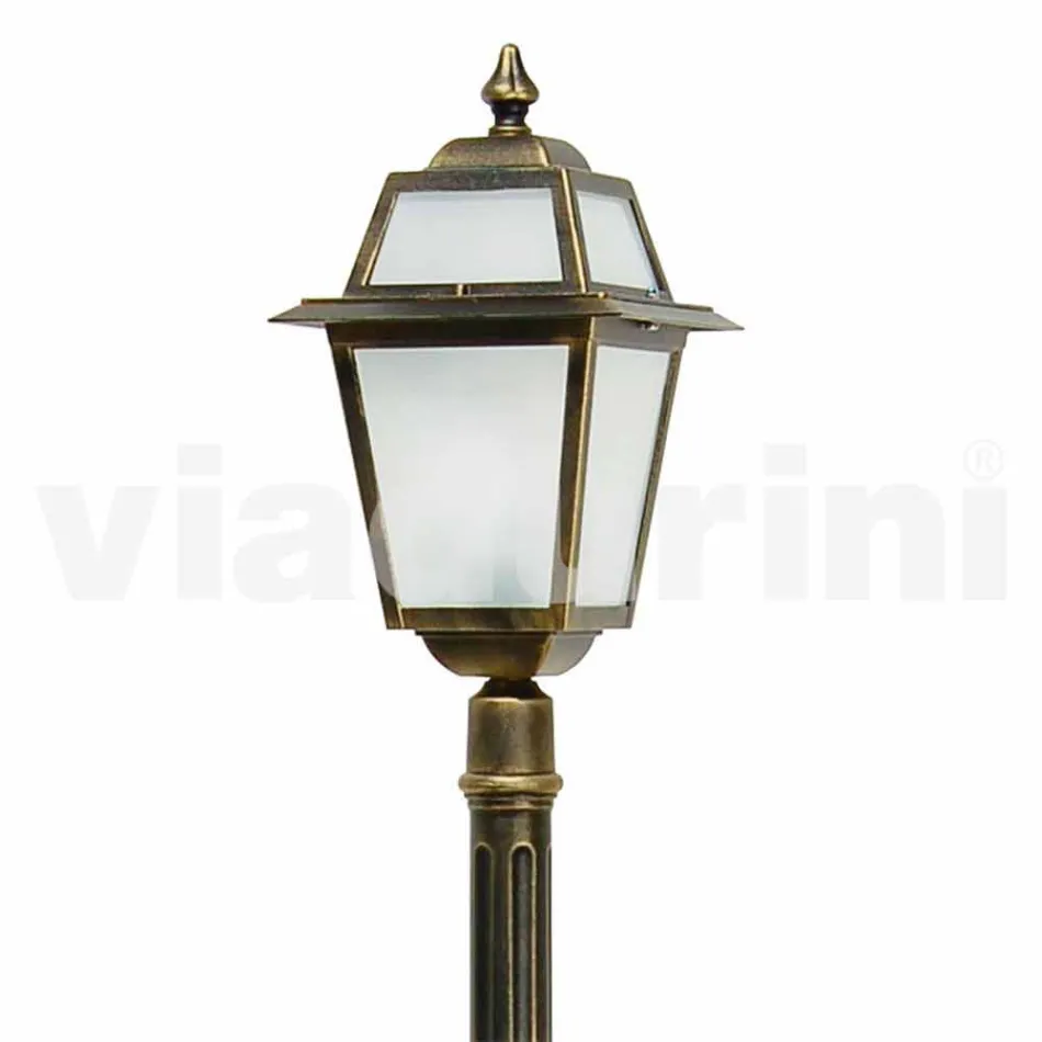 Farola para exterior clásica hecha en Italia, Kristel Viadurini