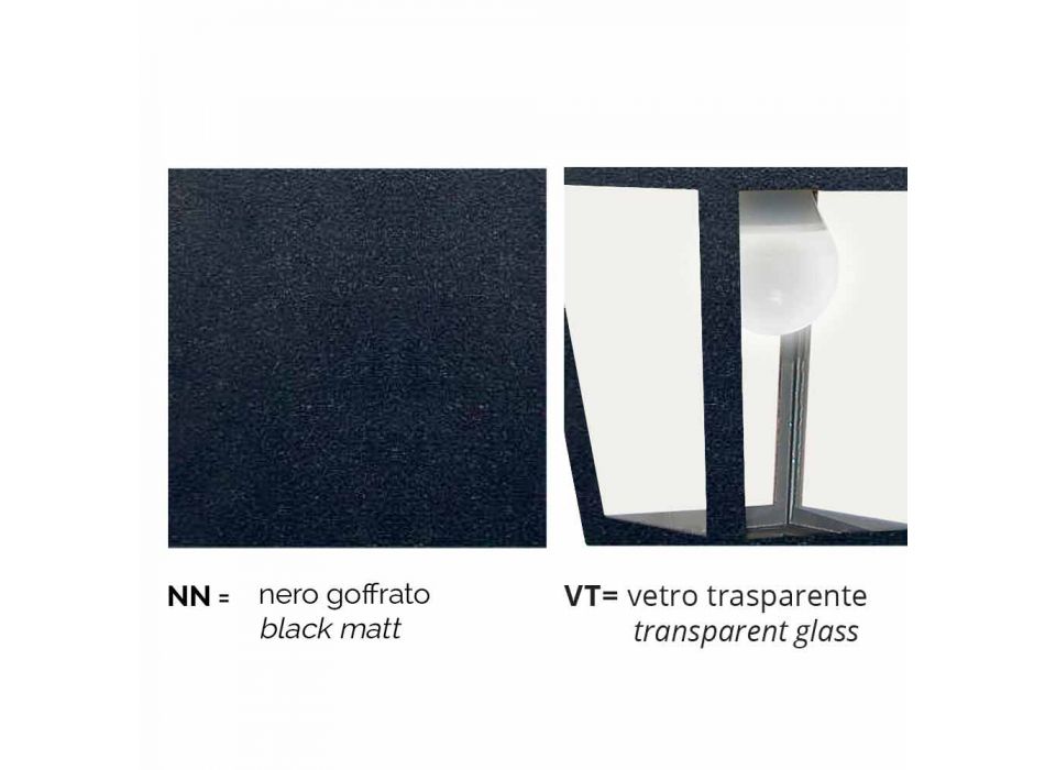 Farola para exterior clásica hecha en Italia, Kristel Viadurini