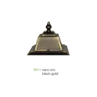 Farola vintage con 2 luces en aluminio y vidrio Made in Italy - Doroty Viadurini