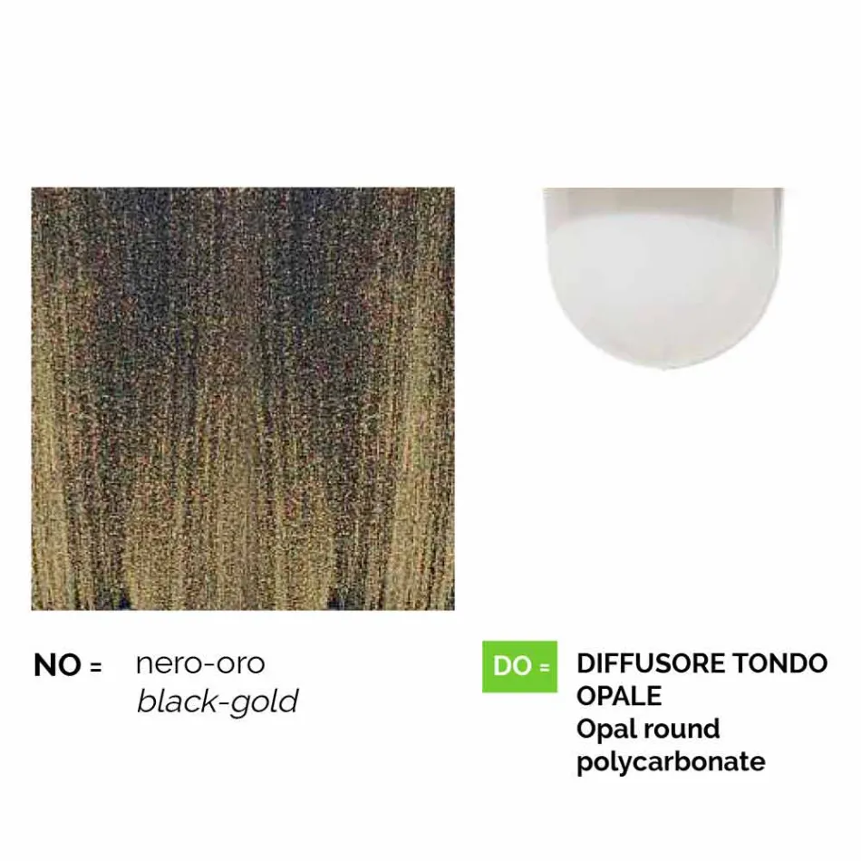 Farol de pared para uso exterior en aluminio producido en Italia, Anusca Viadurini