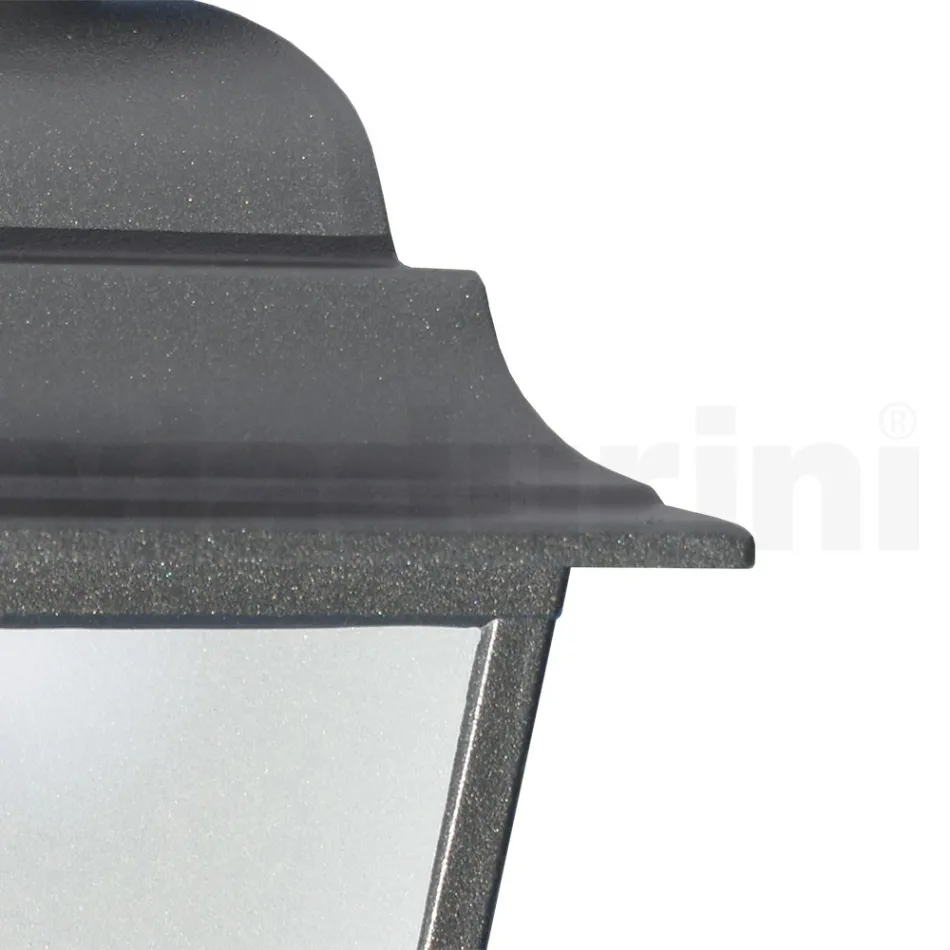 Farol de Techo de Aluminio inyectado y Difusor de Cristal - Scintilla Viadurini