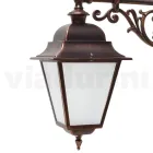 Farol de Exterior en Vidrio y Aluminio en 5 Acabados Diferentes - Alchemist Viadurini