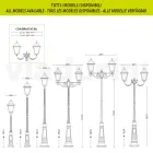 Farol de Exterior en Vidrio y Aluminio en 5 Acabados Diferentes - Alchemist Viadurini