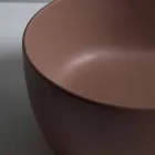 Lavabo sobre encimera de cerámica 45x32cm hecho en Italy Star, diseño moderno Viadurini