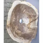 Lavabo de pedestal de diseño en piedra natural Ley, hecho a mano Viadurini