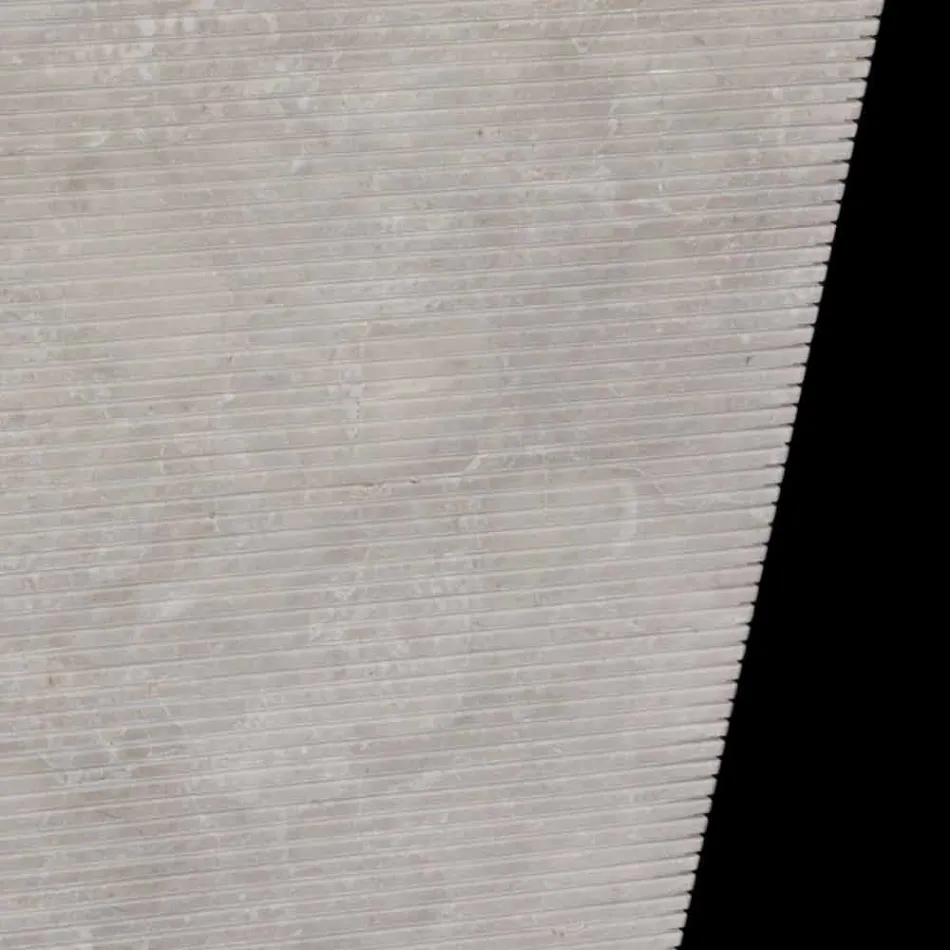 lavabo, naturalmente, señor piedra blanca, hecha a mano Viadurini