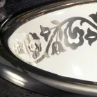 Fregadero empotrado barroco empotrado en arcilla fuego hecho en Italia, Otis Viadurini