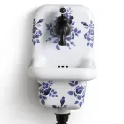 Lavabo de pared de cerámica con motivos de diseño moderno 26 cm - Jordan Viadurini