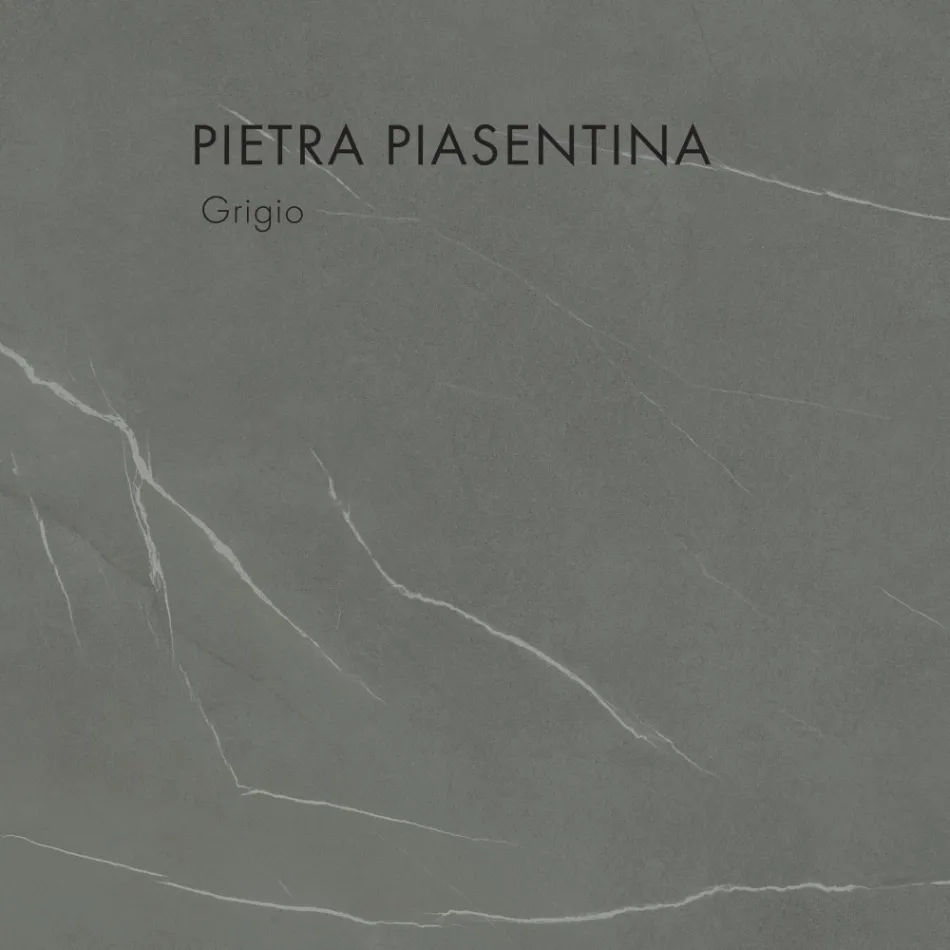 Lavabo de baño de columna en gres porcelánico Made in Italy - Baia Viadurini