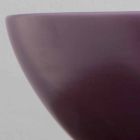 Lavabo sobre encimera de diseño ovalado en cerámica Made in Italy - Chain Viadurini