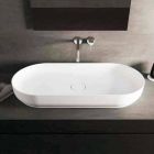 Lavabo de baño de diseño moderno hecho en Italia por Dalmine Maxi Viadurini