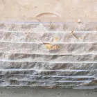 Lavabo oval blanco de Cora, hecho a mano. Viadurini