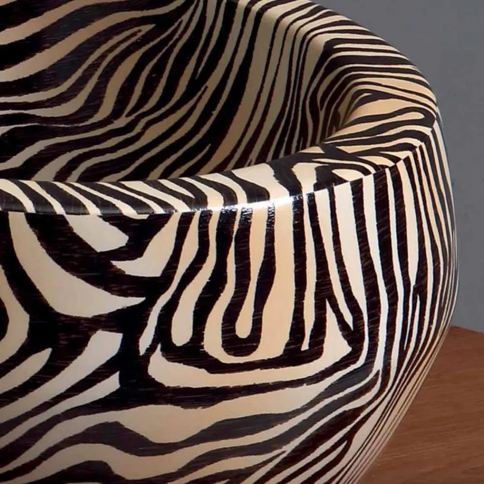 Lavabo sobre encimera de cerámica moderno hecho en Italia por Elisa Viadurini