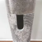 Lavabo de piedra natural cónica de una columna de IGA Viadurini