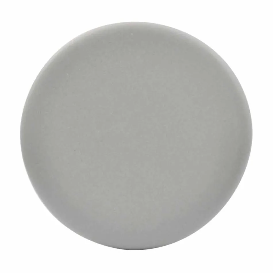 Lavabo de cerámica de 37x37cm hecho en la estrella de Italia, diseño moderno Viadurini