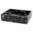 diseño de lavabo de mármol apoyo Ozzy, una pieza Viadurini