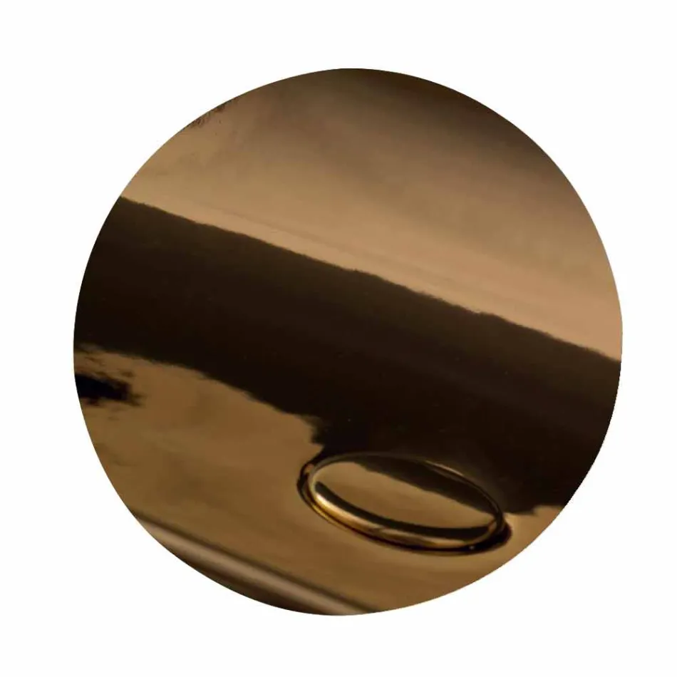 Lavabo sobre encimera en color blanco o color Star 55x35 fabricado en Italia cerámica Viadurini