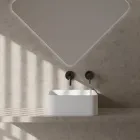Lavabo sobre encimera de cerámica con desagüe incluido Made in Italy - Caja Viadurini