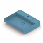 Lavabo sobre encimera de cerámica hecho en Italia, Viviano Viadurini