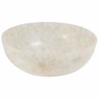 Lavabo en Tala cristal de cuarzo, de una sola pieza hecha a mano Viadurini