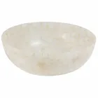 Lavabo en Tala cristal de cuarzo, de una sola pieza hecha a mano Viadurini