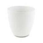 Lavabo Sobre Encimera en Resina y Polvos Minerales en Forma de Cubo - Cubo Viadurini