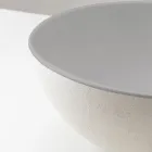 Fregadero de encimera Raku torneado a mano, fabricado en Italia - Magma Viadurini